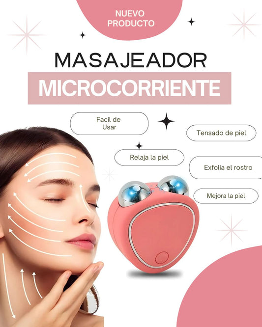 Masajeador Facial Microcorriente